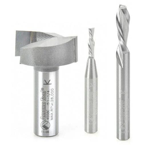 3-piece Starter CNC Bit Set by Amana Tool